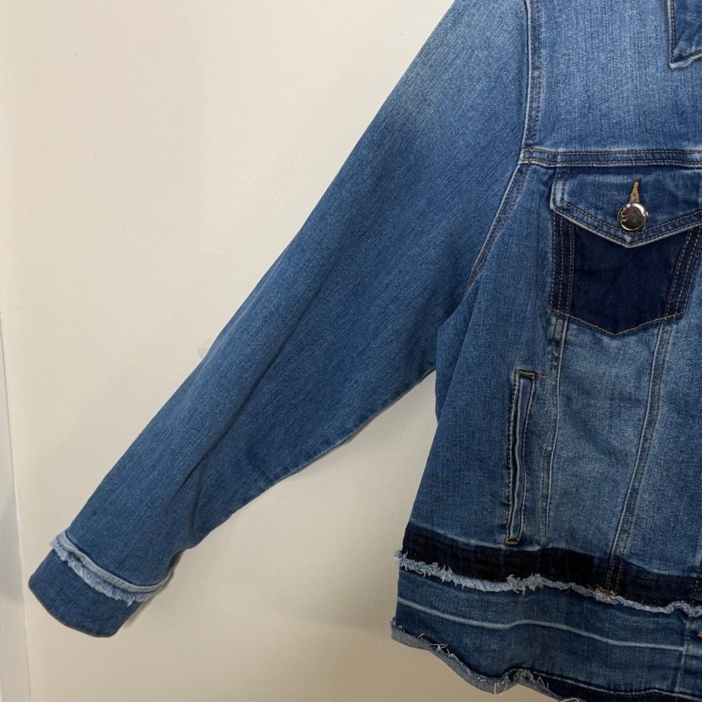 Lane Bryant Classic Blue Denim Jacket Size 18 - Picture 8 of 16